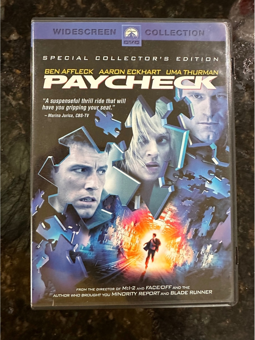 Paycheck Special Collector's Edition DVD